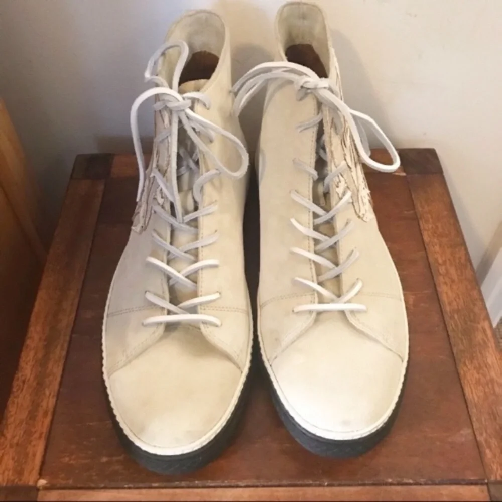 Frye Gates High Tiger Tattoo Fashion Sneaker